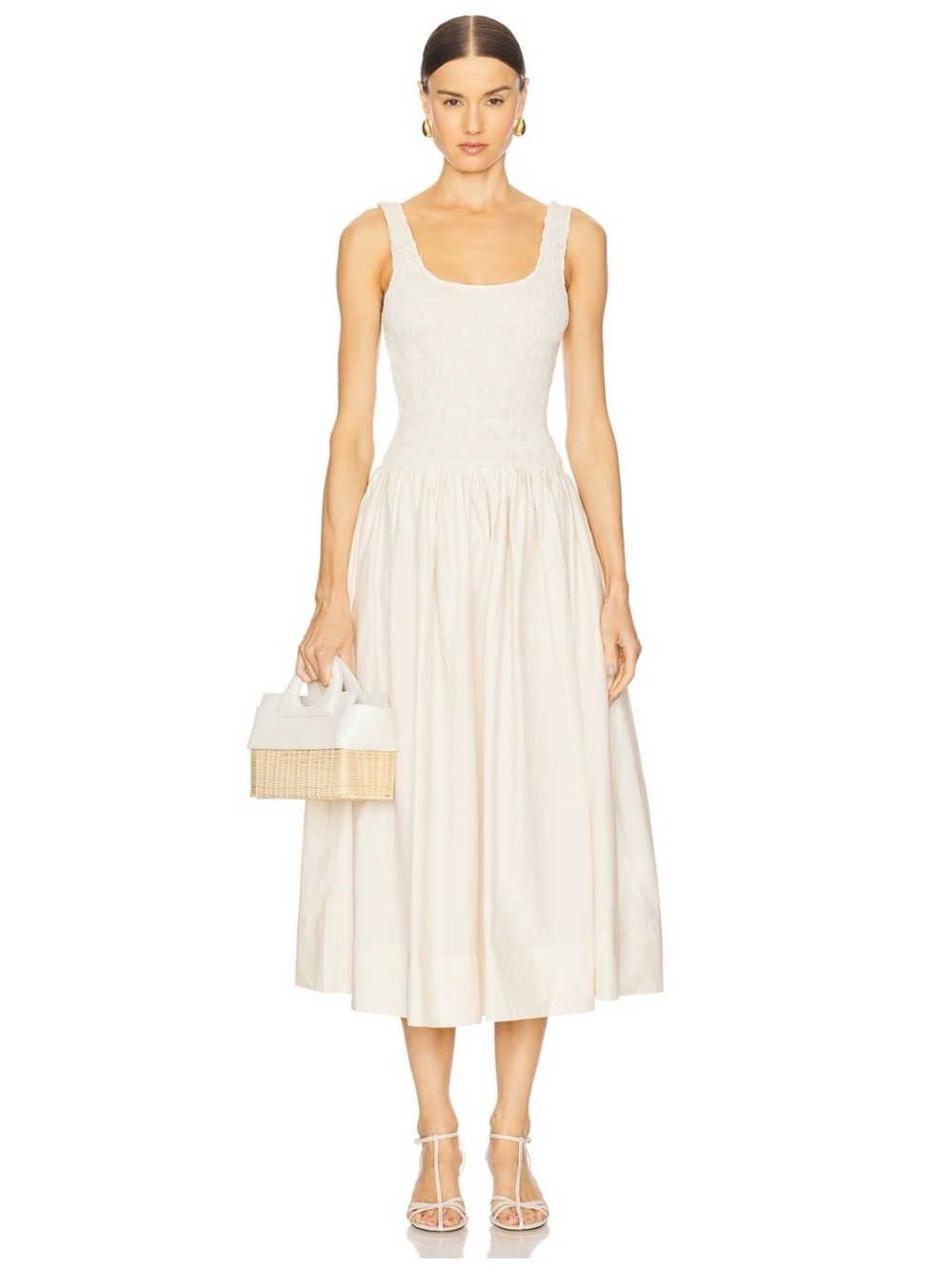 PISTOLA Alessia Dress in Shell- Medium